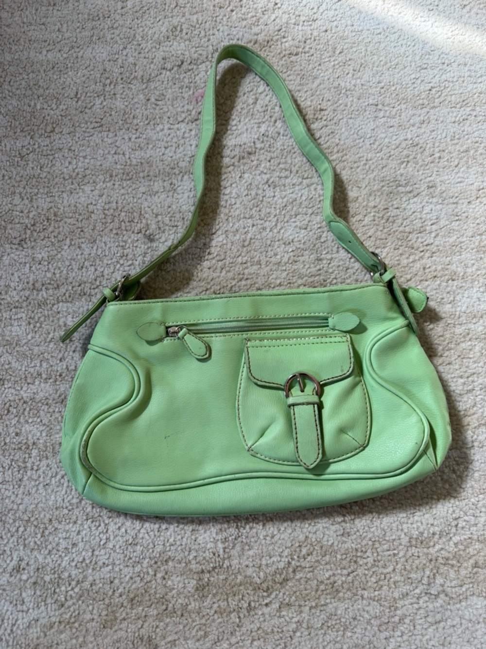 Green Y2K purse